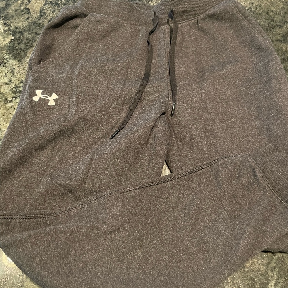 Under Armour Men’s Gray Fleece Sweatpants Size Small